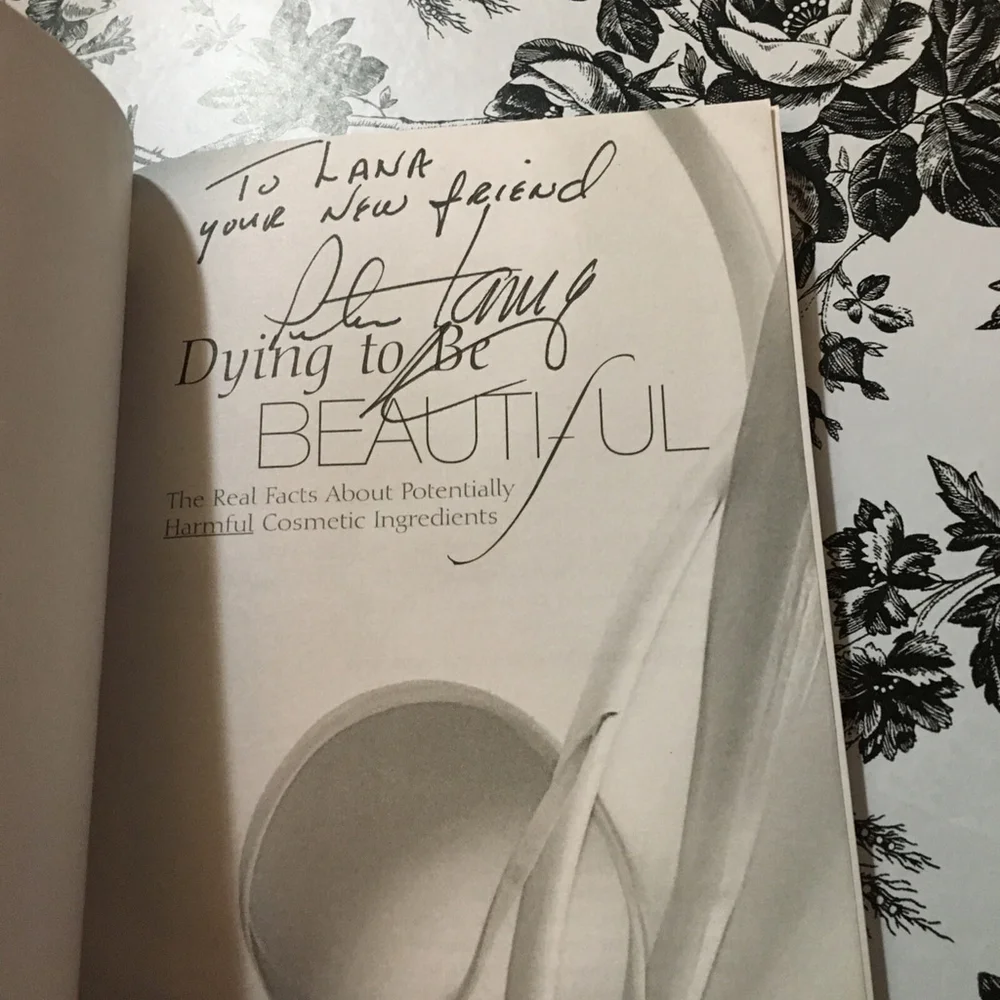 Peter Lamas Signed Book Bundle All 4 Rare Beauty Anti Aging 2003 Trade Paperback